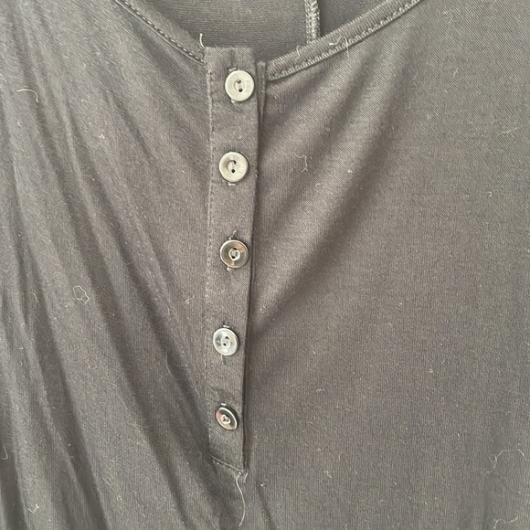 Lulus Greyson dolman long sleeve henley - Picture 5 of 8